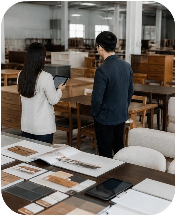 Поиск надежных поставщиков мебели для бизнеса в Китае